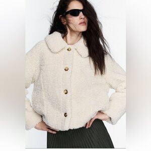 Zara fleece jacket